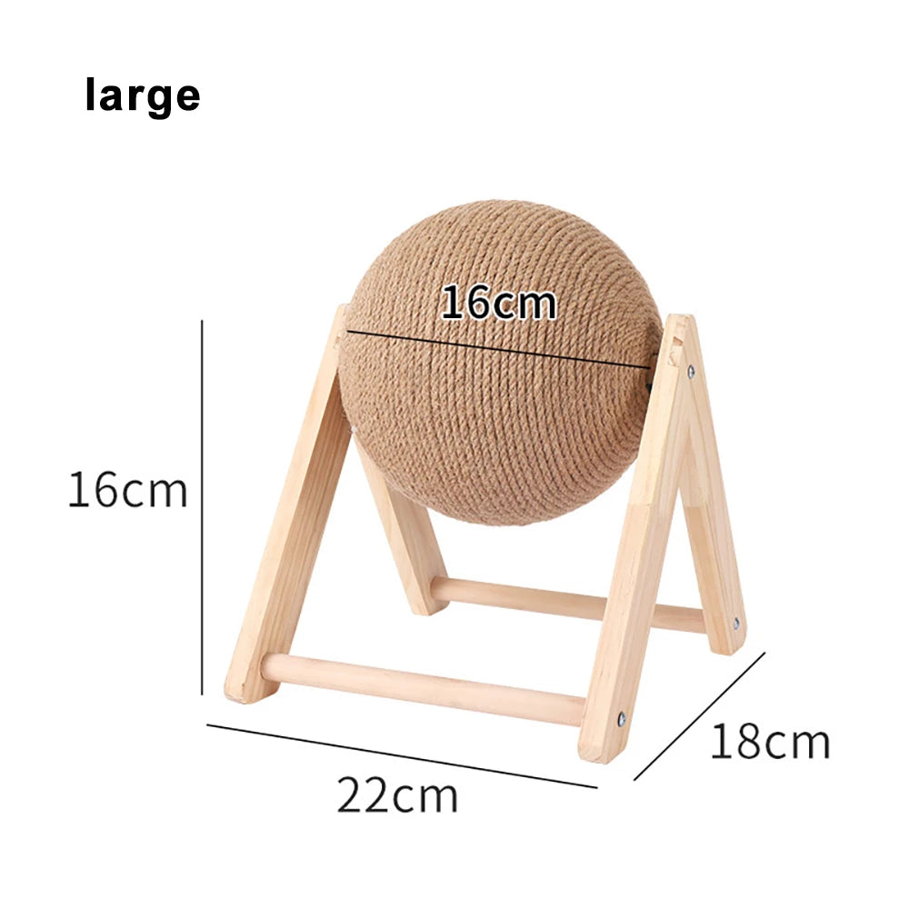 Cat Scratching Ball