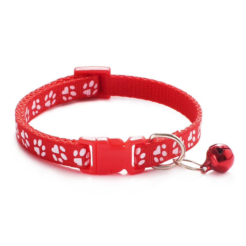 Adjustable Cat Collar with Bell