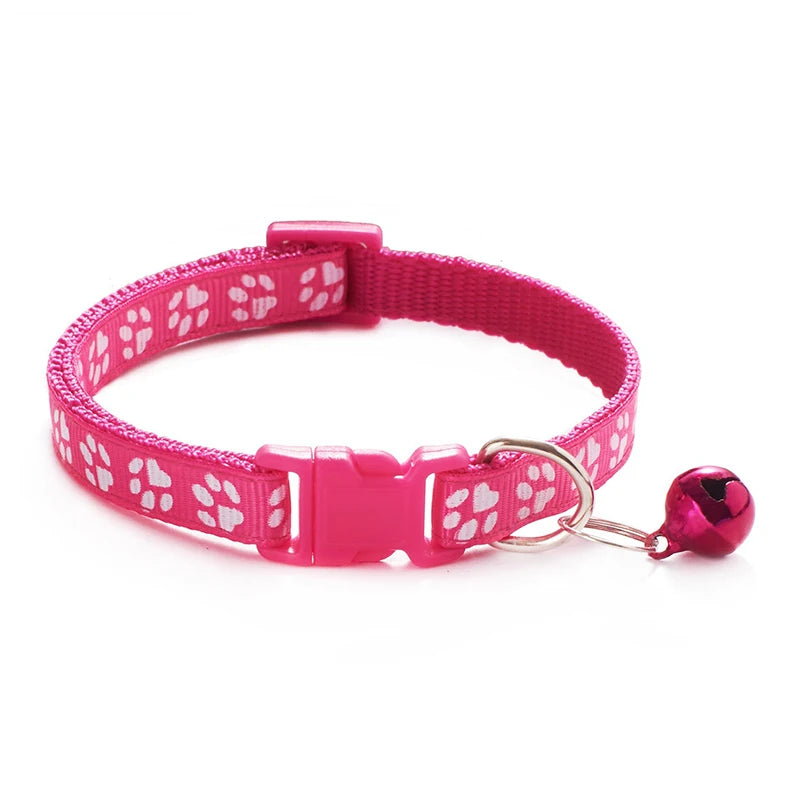 Adjustable Cat Collar with Bell