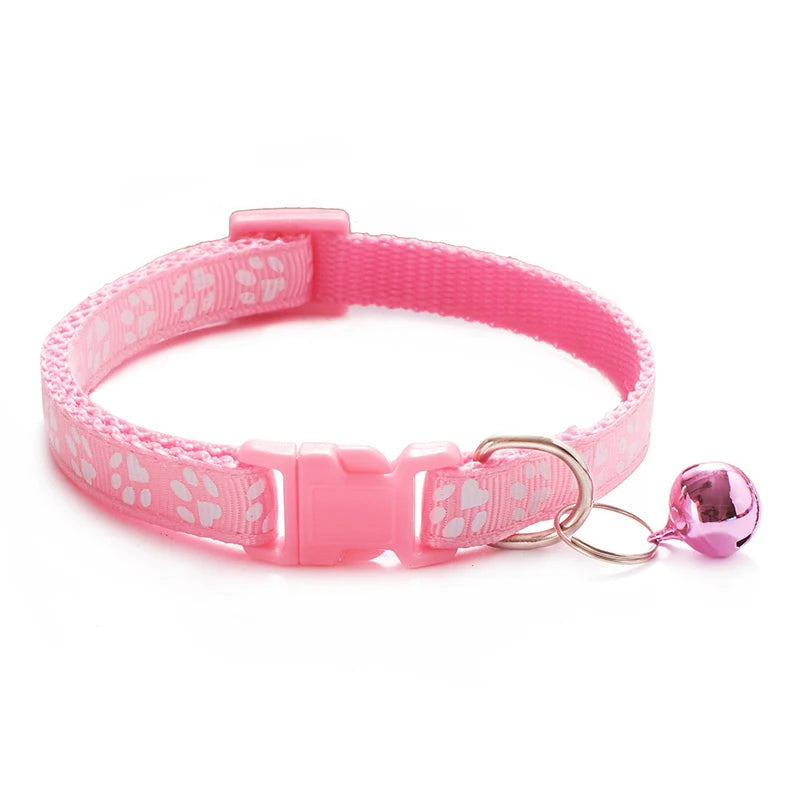 Adjustable Cat Collar with Bell