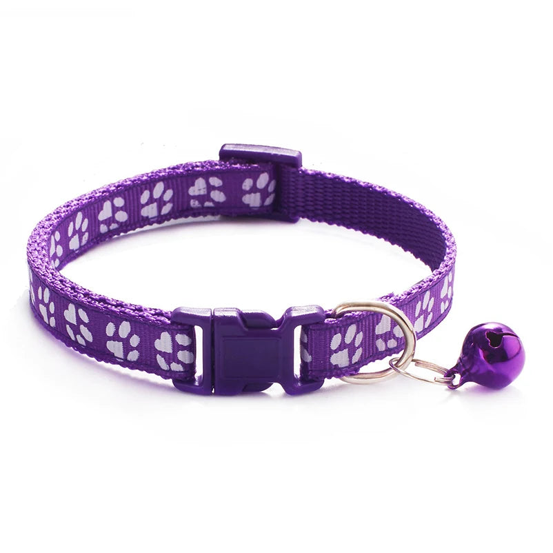 Adjustable Cat Collar with Bell