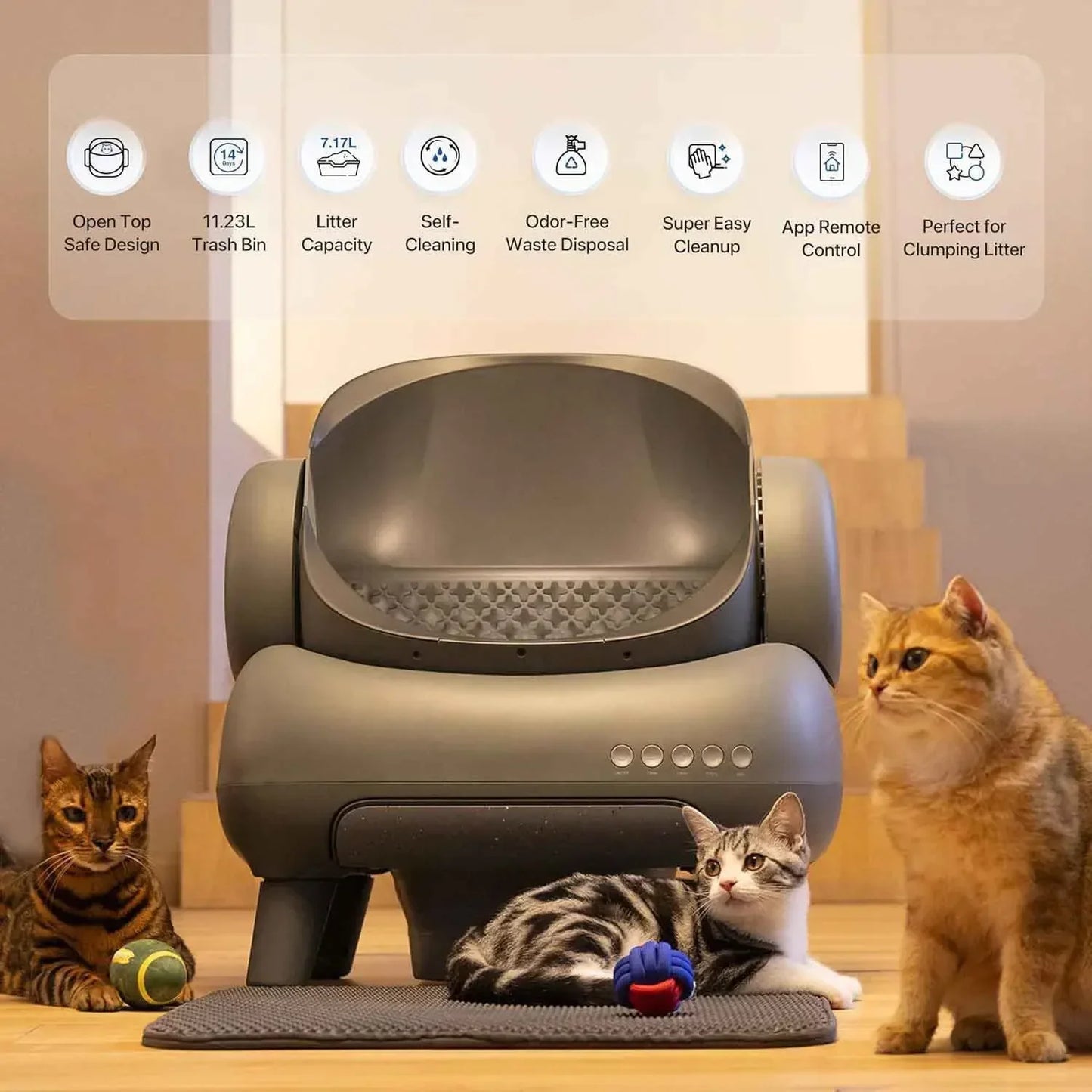 Automatic Cat Litter Box