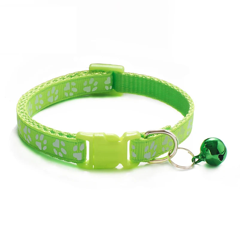 Adjustable Cat Collar with Bell