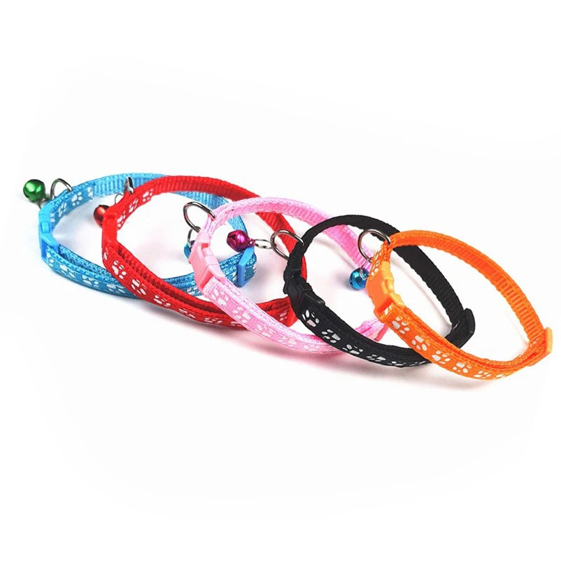 Adjustable Cat Collar with Bell