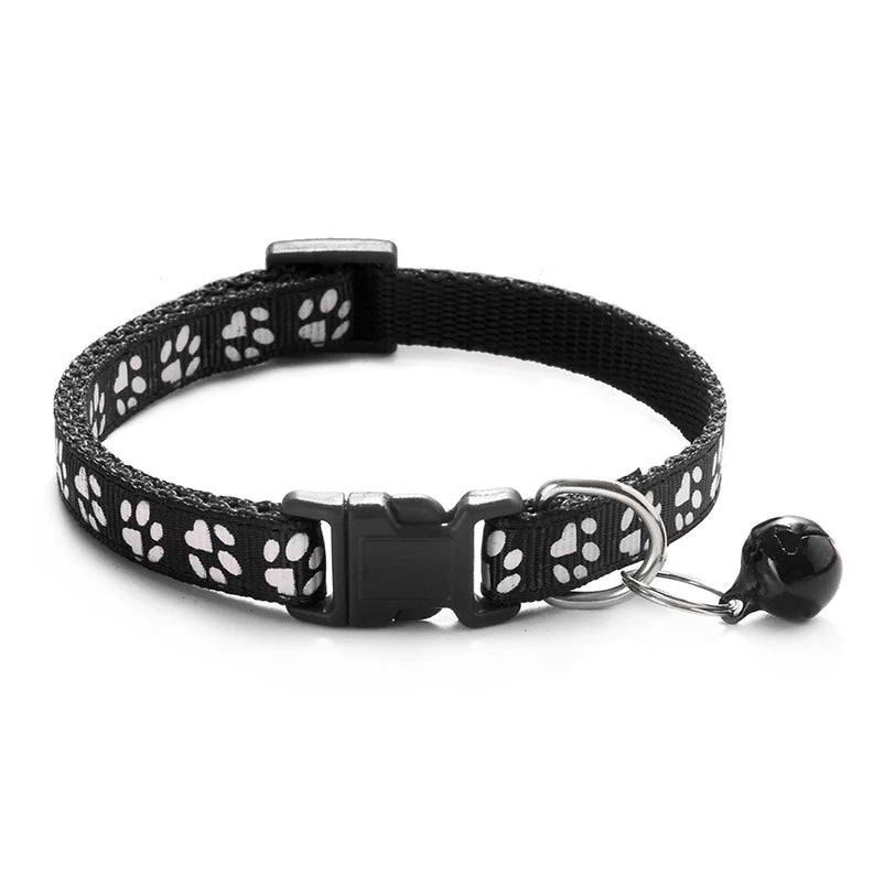 Adjustable Cat Collar with Bell