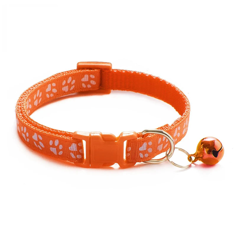 Adjustable Cat Collar with Bell