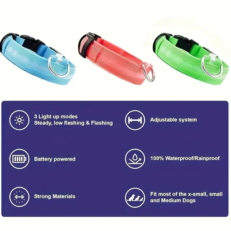 LED Glowing Dog Leash